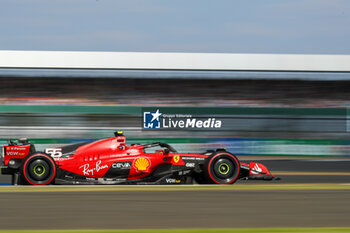 2023-07-07 - Carlos Sainz (SPA) Ferrari F1-23 - FORMULA 1 ARAMCO BRITISH GRAND PRIX 2023 - PRACTICE 1 E 2 - FORMULA 1 - MOTORS