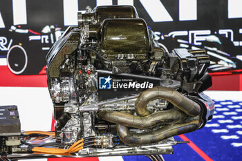 2023-07-08 - Mercedes AMG F1 Team W14, mechanical detail AMG High-Performance Powertrains during the 2023 Formula 1 Aramco British Grand Prix, 10th round of the 2023 Formula One World Championship from July 7 to 9, 2023 on the Silverstone Circuit, in Silverstone, United Kingdom - F1 - BRITISH GRAND PRIX 2023 - FORMULA 1 - MOTORS