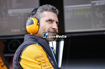2023-07-08 - STELLA Andrea (ita), Team Principal of McLaren F1 Team, portrait during the 2023 Formula 1 Aramco British Grand Prix, 10th round of the 2023 Formula One World Championship from July 7 to 9, 2023 on the Silverstone Circuit, in Silverstone, United Kingdom - F1 - BRITISH GRAND PRIX 2023 - FORMULA 1 - MOTORS
