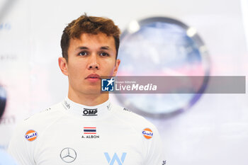 2023-07-08 - ALBON Alexander (tha), Williams Racing FW45, portrait during the 2023 Formula 1 Aramco British Grand Prix, 10th round of the 2023 Formula One World Championship from July 7 to 9, 2023 on the Silverstone Circuit, in Silverstone, United Kingdom - F1 - BRITISH GRAND PRIX 2023 - FORMULA 1 - MOTORS