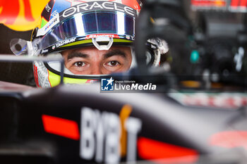 2023-07-08 - PEREZ Sergio (mex), Red Bull Racing RB19, portrait during the 2023 Formula 1 Aramco British Grand Prix, 10th round of the 2023 Formula One World Championship from July 7 to 9, 2023 on the Silverstone Circuit, in Silverstone, United Kingdom - F1 - BRITISH GRAND PRIX 2023 - FORMULA 1 - MOTORS