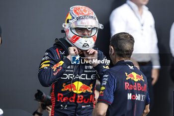 2023-07-08 - VERSTAPPEN Max (ned), Red Bull Racing RB19, portrait during the 2023 Formula 1 Aramco British Grand Prix, 10th round of the 2023 Formula One World Championship from July 7 to 9, 2023 on the Silverstone Circuit, in Silverstone, United Kingdom - F1 - BRITISH GRAND PRIX 2023 - FORMULA 1 - MOTORS