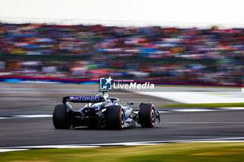 2023-07-08 - 02 SARGEANT Logan (usa), Williams Racing FW45, action during the 2023 Formula 1 Aramco British Grand Prix, 10th round of the 2023 Formula One World Championship from July 7 to 9, 2023 on the Silverstone Circuit, in Silverstone, United Kingdom - F1 - BRITISH GRAND PRIX 2023 - FORMULA 1 - MOTORS