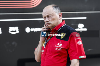 2023-07-08 - VASSEUR Frédéric (fra), Team Principal & General Manager of the Scuderia Ferrari, portrait during the 2023 Formula 1 Aramco British Grand Prix, 10th round of the 2023 Formula One World Championship from July 7 to 9, 2023 on the Silverstone Circuit, in Silverstone, United Kingdom - F1 - BRITISH GRAND PRIX 2023 - FORMULA 1 - MOTORS