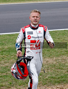 2023-07-08 - MAGNUSSEN Kevin (den), Haas F1 Team VF-23 Ferrari, portrait during the 2023 Formula 1 Aramco British Grand Prix, 10th round of the 2023 Formula One World Championship from July 7 to 9, 2023 on the Silverstone Circuit, in Silverstone, United Kingdom - F1 - BRITISH GRAND PRIX 2023 - FORMULA 1 - MOTORS