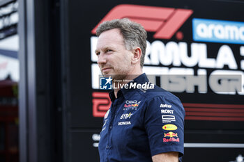 2023-07-08 - HORNER Christian (gbr), Team Principal of Red Bull Racing, portrait during the 2023 Formula 1 Aramco British Grand Prix, 10th round of the 2023 Formula One World Championship from July 7 to 9, 2023 on the Silverstone Circuit, in Silverstone, United Kingdom - F1 - BRITISH GRAND PRIX 2023 - FORMULA 1 - MOTORS