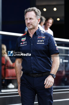 2023-07-08 - HORNER Christian (gbr), Team Principal of Red Bull Racing, portrait during the 2023 Formula 1 Aramco British Grand Prix, 10th round of the 2023 Formula One World Championship from July 7 to 9, 2023 on the Silverstone Circuit, in Silverstone, United Kingdom - F1 - BRITISH GRAND PRIX 2023 - FORMULA 1 - MOTORS