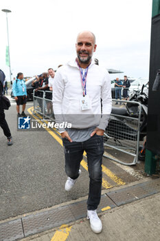 2023-07-09 - Pep Guardiola, Coach of Manchester City, portrait during the 2023 Formula 1 Aramco British Grand Prix, 10th round of the 2023 Formula One World Championship from July 7 to 9, 2023 on the Silverstone Circuit, in Silverstone, United Kingdom - F1 - BRITISH GRAND PRIX 2023 - RACE - FORMULA 1 - MOTORS