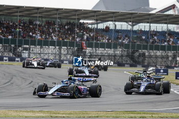 2023-07-09 - 10 GASLY Pierre (fra), Alpine F1 Team A523, action 23 ALBON Alexander (tha), Williams Racing FW45, action during the 2023 Formula 1 Aramco British Grand Prix, 10th round of the 2023 Formula One World Championship from July 7 to 9, 2023 on the Silverstone Circuit, in Silverstone, United Kingdom - F1 - BRITISH GRAND PRIX 2023 - RACE - FORMULA 1 - MOTORS
