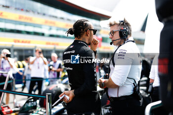 2023-07-09 - HAMILTON Lewis (gbr), Mercedes AMG F1 Team W14, portrait during the 2023 Formula 1 Aramco British Grand Prix, 10th round of the 2023 Formula One World Championship from July 7 to 9, 2023 on the Silverstone Circuit, in Silverstone, United Kingdom - F1 - BRITISH GRAND PRIX 2023 - RACE - FORMULA 1 - MOTORS