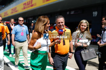 2023-07-09 - BROWN Zak (usa), CEO of of McLaren Racing, portrait during the 2023 Formula 1 Aramco British Grand Prix, 10th round of the 2023 Formula One World Championship from July 7 to 9, 2023 on the Silverstone Circuit, in Silverstone, United Kingdom - F1 - BRITISH GRAND PRIX 2023 - RACE - FORMULA 1 - MOTORS