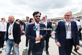 2023-07-09 - BEN SULAYEM Mohammed (uae), President of the FIA, DOMENICALI Stefano (ita), Chairman and CEO Formula One Group FOG, portrait during the 2023 Formula 1 Aramco British Grand Prix, 10th round of the 2023 Formula One World Championship from July 7 to 9, 2023 on the Silverstone Circuit, in Silverstone, United Kingdom - F1 - BRITISH GRAND PRIX 2023 - RACE - FORMULA 1 - MOTORS