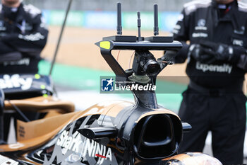 2023-07-09 - Camera on the modified F2 car prepared by Mercedes Applied Science and Carlin for the fictional Apex APXGP team in the F1 movie by Apple Studios / Bruckheimer Films, action during the 2023 Formula 1 Aramco British Grand Prix, 10th round of the 2023 Formula One World Championship from July 7 to 9, 2023 on the Silverstone Circuit, in Silverstone, United Kingdom - F1 - BRITISH GRAND PRIX 2023 - RACE - FORMULA 1 - MOTORS