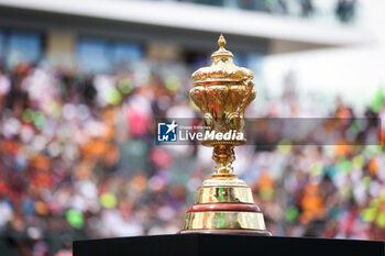 2023-07-09 - trophy during the 2023 Formula 1 Aramco British Grand Prix, 10th round of the 2023 Formula One World Championship from July 7 to 9, 2023 on the Silverstone Circuit, in Silverstone, United Kingdom - F1 - BRITISH GRAND PRIX 2023 - RACE - FORMULA 1 - MOTORS