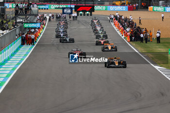 2023-07-09 - starting grid, grille de depart, during the 2023 Formula 1 Aramco British Grand Prix, 10th round of the 2023 Formula One World Championship from July 7 to 9, 2023 on the Silverstone Circuit, in Silverstone, United Kingdom - F1 - BRITISH GRAND PRIX 2023 - RACE - FORMULA 1 - MOTORS