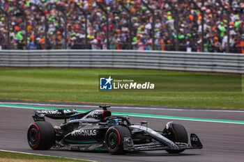 2023-07-09 - 63 RUSSELL George (gbr), Mercedes AMG F1 Team W14, action during the 2023 Formula 1 Aramco British Grand Prix, 10th round of the 2023 Formula One World Championship from July 7 to 9, 2023 on the Silverstone Circuit, in Silverstone, United Kingdom - F1 - BRITISH GRAND PRIX 2023 - RACE - FORMULA 1 - MOTORS