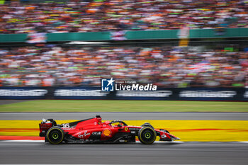 2023-07-09 - 16 LECLERC Charles (mco), Scuderia Ferrari SF-23, action during the 2023 Formula 1 Aramco British Grand Prix, 10th round of the 2023 Formula One World Championship from July 7 to 9, 2023 on the Silverstone Circuit, in Silverstone, United Kingdom - F1 - BRITISH GRAND PRIX 2023 - RACE - FORMULA 1 - MOTORS