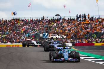 2023-07-09 - 10 GASLY Pierre (fra), Alpine F1 Team A523, action during the 2023 Formula 1 Aramco British Grand Prix, 10th round of the 2023 Formula One World Championship from July 7 to 9, 2023 on the Silverstone Circuit, in Silverstone, United Kingdom - F1 - BRITISH GRAND PRIX 2023 - RACE - FORMULA 1 - MOTORS