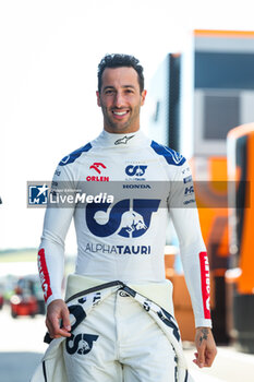 2023-07-20 - RICCIARDO Daniel (aus), Scuderia AlphaTauri AT04, portrait during the 2023 Formula 1 Qatar Airways Hungarian Grand Prix, 11th round of the 2023 Formula One World Championship from July 21 to 23, 2023 on the Hungaroring, in Mogyorod, Hungary - F1 - HUNGARIAN GRAND PRIX 2023 - FORMULA 1 - MOTORS