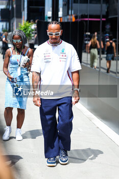 2023-07-20 - HAMILTON Lewis (gbr), Mercedes AMG F1 Team W14, portrait during the 2023 Formula 1 Qatar Airways Hungarian Grand Prix, 11th round of the 2023 Formula One World Championship from July 21 to 23, 2023 on the Hungaroring, in Mogyorod, Hungary - F1 - HUNGARIAN GRAND PRIX 2023 - FORMULA 1 - MOTORS
