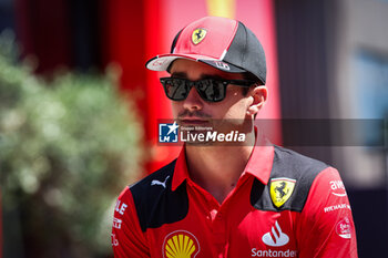 2023-07-20 - LECLERC Charles (mco), Scuderia Ferrari SF-23, portrait during the 2023 Formula 1 Qatar Airways Hungarian Grand Prix, 11th round of the 2023 Formula One World Championship from July 21 to 23, 2023 on the Hungaroring, in Mogyorod, Hungary - F1 - HUNGARIAN GRAND PRIX 2023 - FORMULA 1 - MOTORS