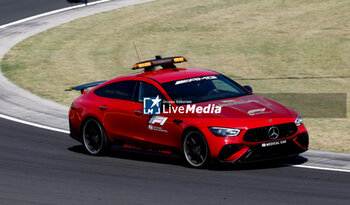 2023-07-20 - The FIA Mercedes-AMG GT 63 S 4MATIC+ Medical Car during the 2023 Formula 1 Qatar Airways Hungarian Grand Prix, 11th round of the 2023 Formula One World Championship from July 21 to 23, 2023 on the Hungaroring, in Mogyorod, Hungary - F1 - HUNGARIAN GRAND PRIX 2023 - FORMULA 1 - MOTORS