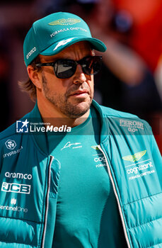 2023-07-20 - ALONSO Fernando (spa), Aston Martin F1 Team AMR23, portrait during the 2023 Formula 1 Qatar Airways Hungarian Grand Prix, 11th round of the 2023 Formula One World Championship from July 21 to 23, 2023 on the Hungaroring, in Mogyorod, Hungary - F1 - HUNGARIAN GRAND PRIX 2023 - FORMULA 1 - MOTORS