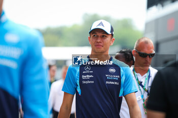 2023-07-21 - ALBON Alexander (tha), Williams Racing FW45, portrait during the 2023 Formula 1 Qatar Airways Hungarian Grand Prix, 11th round of the 2023 Formula One World Championship from July 21 to 23, 2023 on the Hungaroring, in Mogyorod, Hungary - F1 - HUNGARIAN GRAND PRIX 2023 - FORMULA 1 - MOTORS