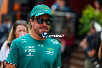2023-07-21 - ALONSO Fernando (spa), Aston Martin F1 Team AMR23, portrait during the 2023 Formula 1 Qatar Airways Hungarian Grand Prix, 11th round of the 2023 Formula One World Championship from July 21 to 23, 2023 on the Hungaroring, in Mogyorod, Hungary - F1 - HUNGARIAN GRAND PRIX 2023 - FORMULA 1 - MOTORS