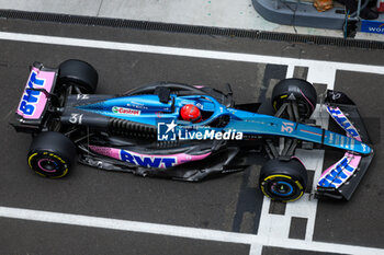2023-07-21 - 31 OCON Esteban (fra), Alpine F1 Team A523, action during the 2023 Formula 1 Qatar Airways Hungarian Grand Prix, 11th round of the 2023 Formula One World Championship from July 21 to 23, 2023 on the Hungaroring, in Mogyorod, Hungary - F1 - HUNGARIAN GRAND PRIX 2023 - FORMULA 1 - MOTORS