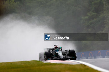 2023-07-21 - 63 RUSSELL George (gbr), Mercedes AMG F1 Team W14, action during the 2023 Formula 1 Qatar Airways Hungarian Grand Prix, 11th round of the 2023 Formula One World Championship from July 21 to 23, 2023 on the Hungaroring, in Mogyorod, Hungary - F1 - HUNGARIAN GRAND PRIX 2023 - FORMULA 1 - MOTORS