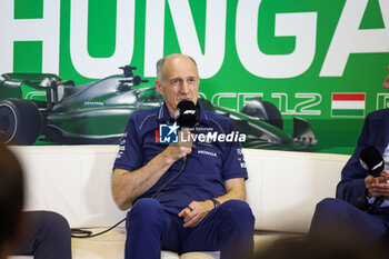 2023-07-21 - TOST Franz (aut), Team Principal of Scuderia AlphaTauri, portrait during the 2023 Formula 1 Qatar Airways Hungarian Grand Prix, 11th round of the 2023 Formula One World Championship from July 21 to 23, 2023 on the Hungaroring, in Mogyorod, Hungary - F1 - HUNGARIAN GRAND PRIX 2023 - FORMULA 1 - MOTORS
