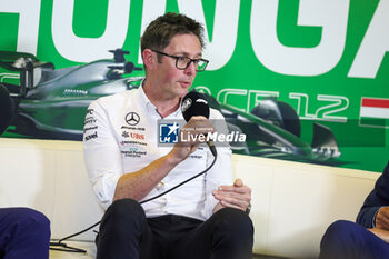 2023-07-21 - SHOVLIN Andrew (gbr), Mercedes AMG F1 Team, portrait, during the 2023 Formula 1 Qatar Airways Hungarian Grand Prix, 11th round of the 2023 Formula One World Championship from July 21 to 23, 2023 on the Hungaroring, in Mogyorod, Hungary - F1 - HUNGARIAN GRAND PRIX 2023 - FORMULA 1 - MOTORS