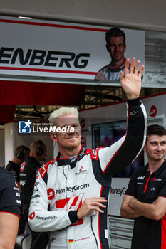 2023-07-21 - HULKENBERG Nico (ger), Haas F1 Team VF-23 Ferrari, portrait during the 2023 Formula 1 Qatar Airways Hungarian Grand Prix, 11th round of the 2023 Formula One World Championship from July 21 to 23, 2023 on the Hungaroring, in Mogyorod, Hungary - F1 - HUNGARIAN GRAND PRIX 2023 - FORMULA 1 - MOTORS