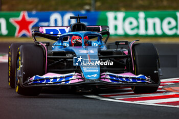 2023-07-21 - 31 OCON Esteban (fra), Alpine F1 Team A523, action during the 2023 Formula 1 Qatar Airways Hungarian Grand Prix, 11th round of the 2023 Formula One World Championship from July 21 to 23, 2023 on the Hungaroring, in Mogyorod, Hungary - F1 - HUNGARIAN GRAND PRIX 2023 - FORMULA 1 - MOTORS