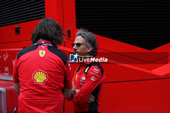 2023-07-21 - Laurent Meckies (FRA) Scuderia Ferrari Team Manager - 2023 FORMULA 1 QATAR AIRWAYS HUNGARIAN GRAND PRIX, FORMULA ONE WORLD CHAMPIONSHIP - PADDOCK AND FREE PRACTICE - FORMULA 1 - MOTORS