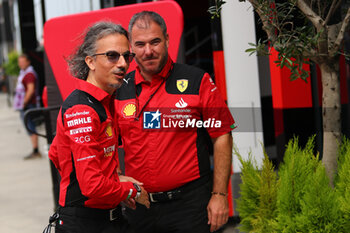 2023-07-21 - Laurent Meckies (FRA) Scuderia Ferrari Team Manager - 2023 FORMULA 1 QATAR AIRWAYS HUNGARIAN GRAND PRIX, FORMULA ONE WORLD CHAMPIONSHIP - PADDOCK AND FREE PRACTICE - FORMULA 1 - MOTORS