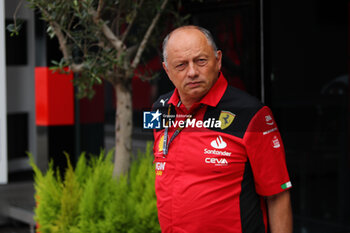 2023-07-21 - Frederic Vasseur (FRA) - Scuderia Ferrari Team principal - 2023 FORMULA 1 QATAR AIRWAYS HUNGARIAN GRAND PRIX, FORMULA ONE WORLD CHAMPIONSHIP - PADDOCK AND FREE PRACTICE - FORMULA 1 - MOTORS