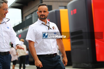 2023-07-21 - Vitantonio Liuzzi (ITA) Former F1 Driver - FIA Steward - 2023 FORMULA 1 QATAR AIRWAYS HUNGARIAN GRAND PRIX, FORMULA ONE WORLD CHAMPIONSHIP - PADDOCK AND FREE PRACTICE - FORMULA 1 - MOTORS