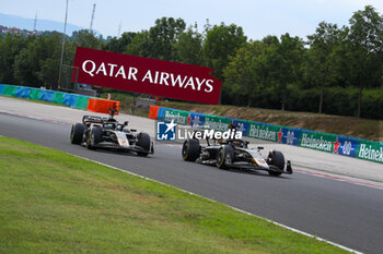2023-07-21 - Fictional team ApXGP filming on track for a movie - 2023 FORMULA 1 QATAR AIRWAYS HUNGARIAN GRAND PRIX, FORMULA ONE WORLD CHAMPIONSHIP - PADDOCK AND FREE PRACTICE - FORMULA 1 - MOTORS