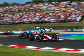 2023-07-23 - Nico Hulkenberg (GER) Haas F1 Team - 2023 FORMULA 1 QATAR AIRWAYS HUNGARIAN GRAND PRIX, FORMULA ONE WORLD CHAMPIONSHIP - RACE - FORMULA 1 - MOTORS
