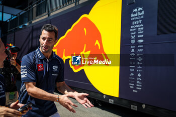 2023-07-22 - RICCIARDO Daniel (aus), Scuderia AlphaTauri AT04, portrait during the 2023 Formula 1 Qatar Airways Hungarian Grand Prix, 11th round of the 2023 Formula One World Championship from July 21 to 23, 2023 on the Hungaroring, in Mogyorod, Hungary - F1 - HUNGARIAN GRAND PRIX 2023 - FORMULA 1 - MOTORS