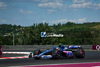 2023-07-22 - 10 GASLY Pierre (fra), Alpine F1 Team A523, action during the 2023 Formula 1 Qatar Airways Hungarian Grand Prix, 11th round of the 2023 Formula One World Championship from July 21 to 23, 2023 on the Hungaroring, in Mogyorod, Hungary - F1 - HUNGARIAN GRAND PRIX 2023 - FORMULA 1 - MOTORS