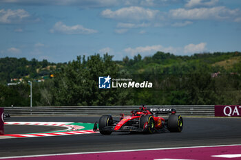 2023-07-22 - 16 LECLERC Charles (mco), Scuderia Ferrari SF-23, action during the 2023 Formula 1 Qatar Airways Hungarian Grand Prix, 11th round of the 2023 Formula One World Championship from July 21 to 23, 2023 on the Hungaroring, in Mogyorod, Hungary - F1 - HUNGARIAN GRAND PRIX 2023 - FORMULA 1 - MOTORS