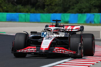 2023-07-22 - 20 MAGNUSSEN Kevin (den), Haas F1 Team VF-23 Ferrari, action during the 2023 Formula 1 Qatar Airways Hungarian Grand Prix, 11th round of the 2023 Formula One World Championship from July 21 to 23, 2023 on the Hungaroring, in Mogyorod, Hungary - F1 - HUNGARIAN GRAND PRIX 2023 - FORMULA 1 - MOTORS