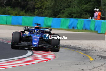 2023-07-22 - 23 ALBON Alexander (tha), Williams Racing FW45, action during the 2023 Formula 1 Qatar Airways Hungarian Grand Prix, 11th round of the 2023 Formula One World Championship from July 21 to 23, 2023 on the Hungaroring, in Mogyorod, Hungary - F1 - HUNGARIAN GRAND PRIX 2023 - FORMULA 1 - MOTORS