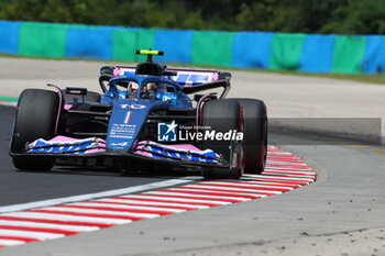 2023-07-22 - 10 GASLY Pierre (fra), Alpine F1 Team A523, action during the 2023 Formula 1 Qatar Airways Hungarian Grand Prix, 11th round of the 2023 Formula One World Championship from July 21 to 23, 2023 on the Hungaroring, in Mogyorod, Hungary - F1 - HUNGARIAN GRAND PRIX 2023 - FORMULA 1 - MOTORS