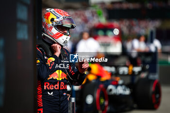 2023-07-22 - VERSTAPPEN Max (ned), Red Bull Racing RB19, portrait, during the 2023 Formula 1 Qatar Airways Hungarian Grand Prix, 11th round of the 2023 Formula One World Championship from July 21 to 23, 2023 on the Hungaroring, in Mogyorod, Hungary - F1 - HUNGARIAN GRAND PRIX 2023 - FORMULA 1 - MOTORS