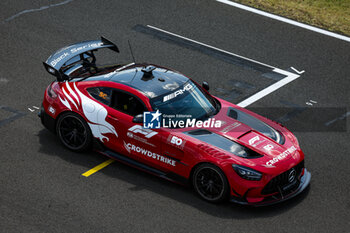 2023-07-23 - The FIA Mercedes-AMG GT Black Series Safety Car during the 2023 Formula 1 Qatar Airways Hungarian Grand Prix, 11th round of the 2023 Formula One World Championship from July 21 to 23, 2023 on the Hungaroring, in Mogyorod, Hungary - F1 - HUNGARIAN GRAND PRIX 2023 - RACE - FORMULA 1 - MOTORS