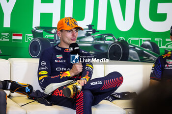 2023-07-23 - VERSTAPPEN Max (ned), Red Bull Racing RB19, portrait during the 2023 Formula 1 Qatar Airways Hungarian Grand Prix, 11th round of the 2023 Formula One World Championship from July 21 to 23, 2023 on the Hungaroring, in Mogyorod, Hungary - F1 - HUNGARIAN GRAND PRIX 2023 - RACE - FORMULA 1 - MOTORS